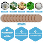 Waterproof travel sickness patch pack of thirty six pieces for dizziness relief