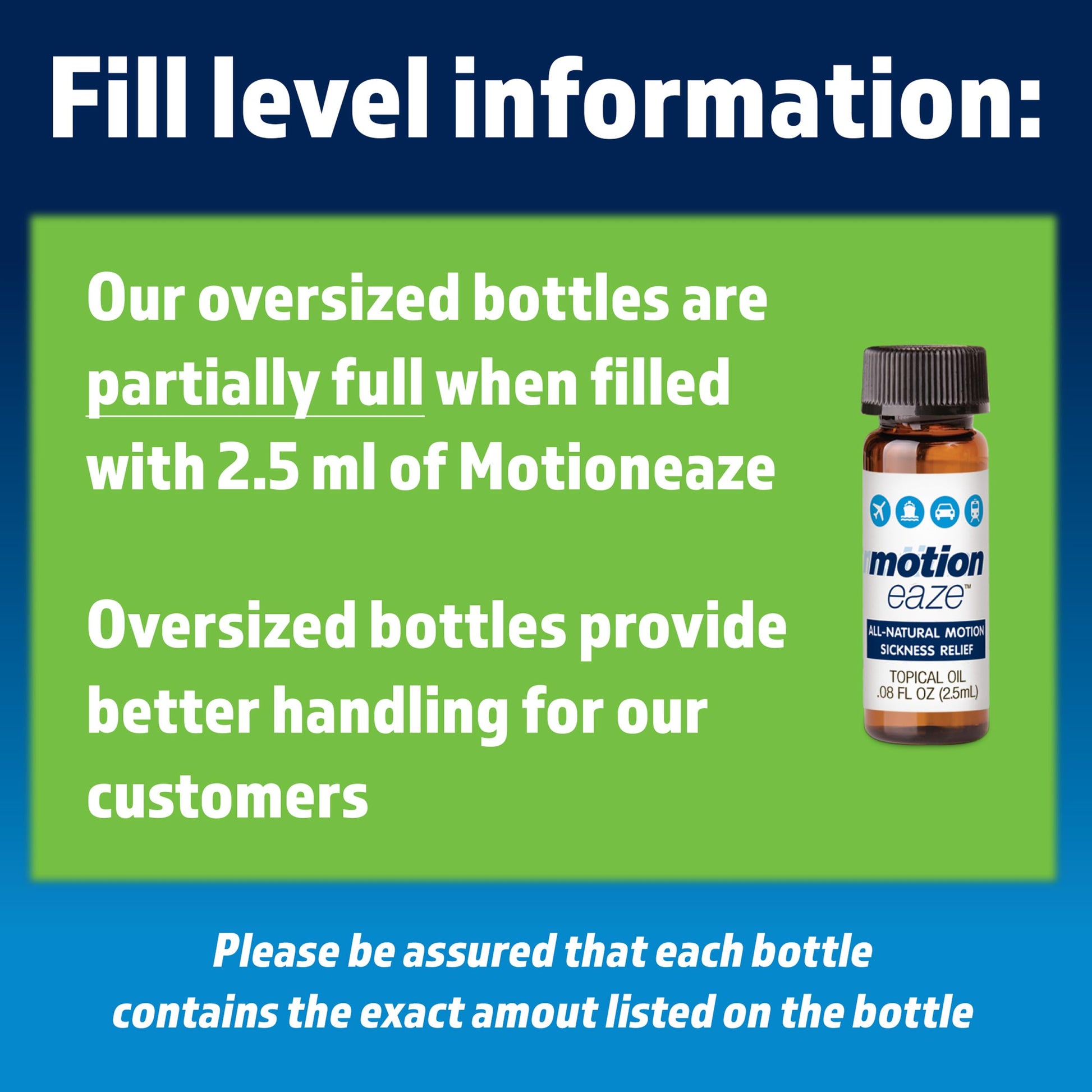 MotionEaze herbal blend topical oil application instructions diagram on box