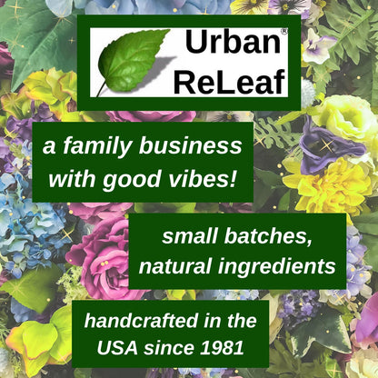 Authentic Urban ReLeaf therapeutic aromatherapy stick package contents on a clean background.