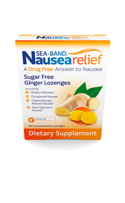 Non drowsy travel sickness lozenges ingredients and nutrition facts label