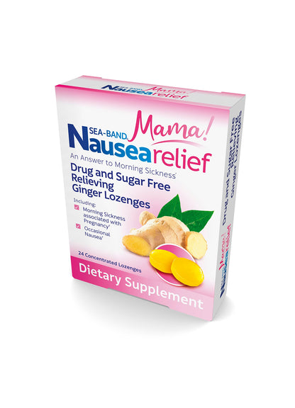 Premium herbal ginger lozenges package back view with directions for use