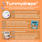 Doctor developed ginger lollipops for motion sickness by Tummy Drops close up details