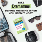 Dramamine meclizine twenty-five milligrams tablets for twenty-four hour dizziness and vomiting control
