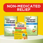 Dramamine Advanced Herbals imported travel sickness capsules ingredient label