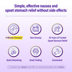 Nauzene doctor recommended antacid tablets supplement facts and ingredients list