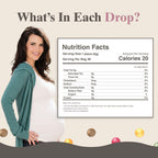 Preggie Pop Drops packaging showing assorted sour fruit flavors for pregnancy nausea