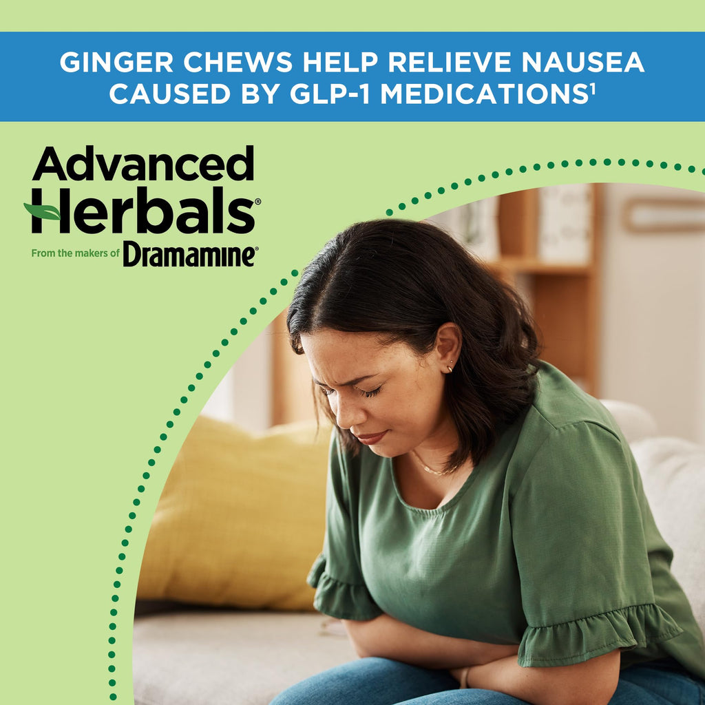 Dramamine non drowsy motion sickness relief chews side profile