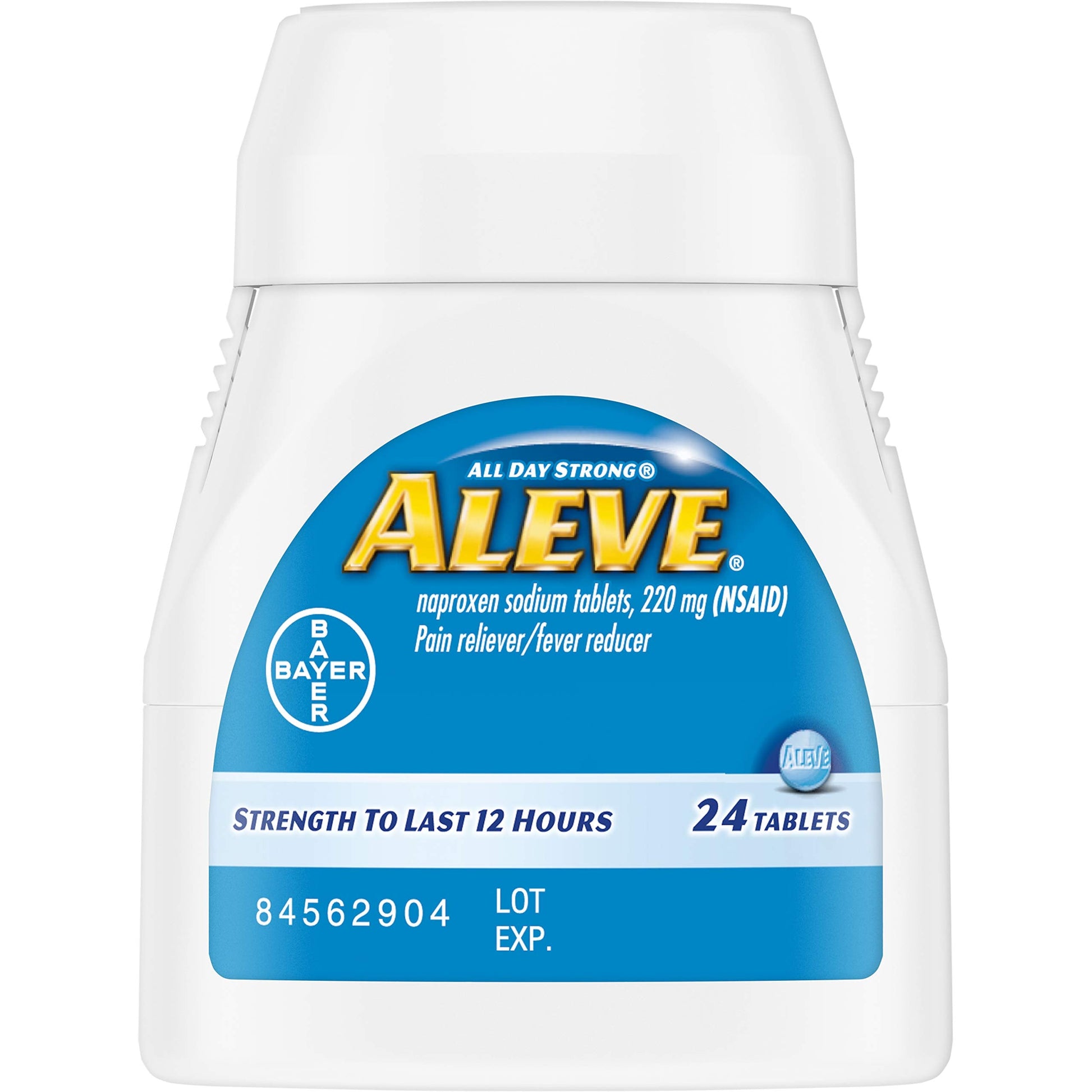 Aleve nonsteroidal anti inflammatory drug tablets for adult fever reduction