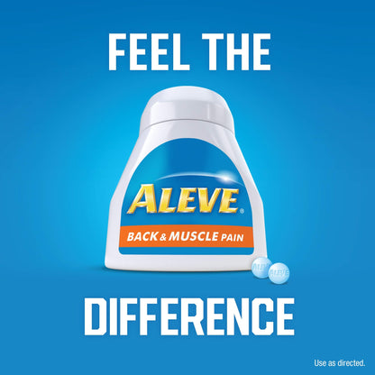 Aleve imported pain reliever and fever reducer 100 count bottle