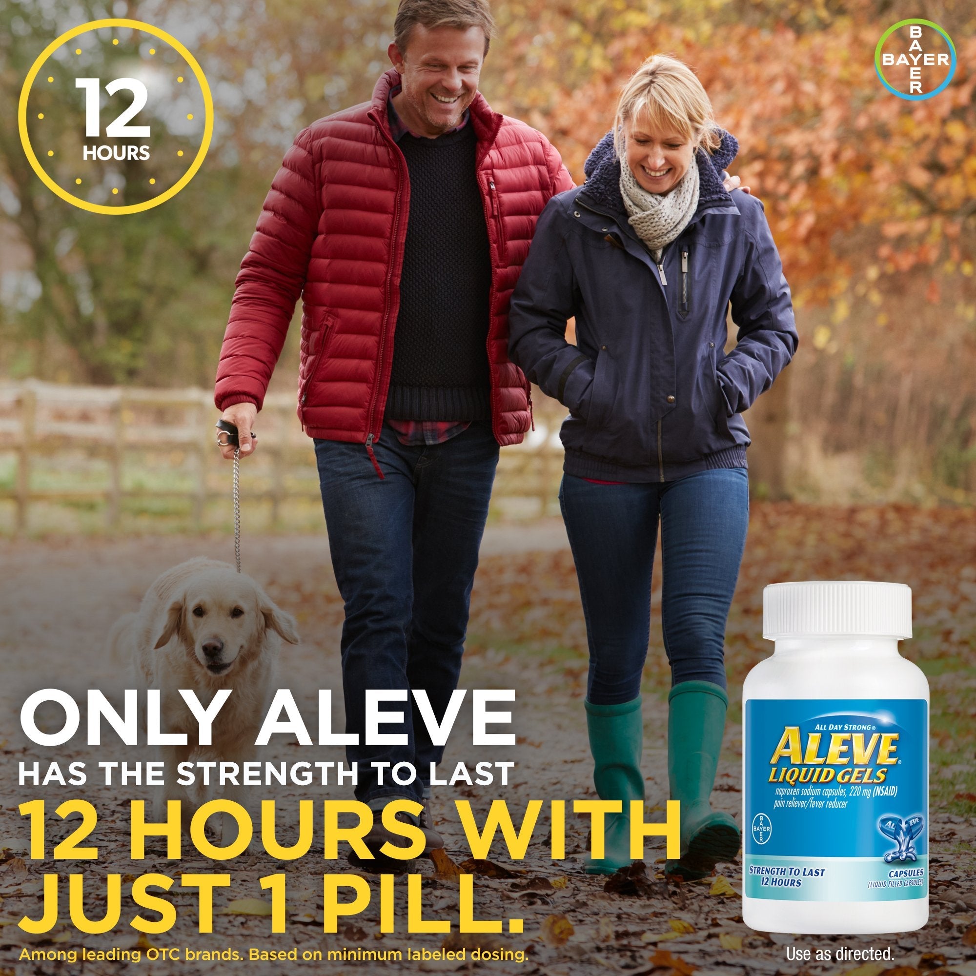 Aleve 12 hour fever reducer and pain relief twin pack overview