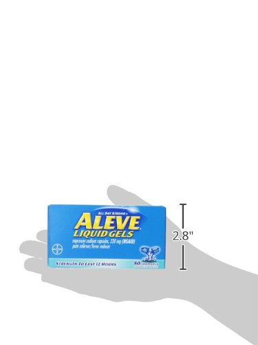 Aleve authentic USA imported premium health pain management liquid capsules