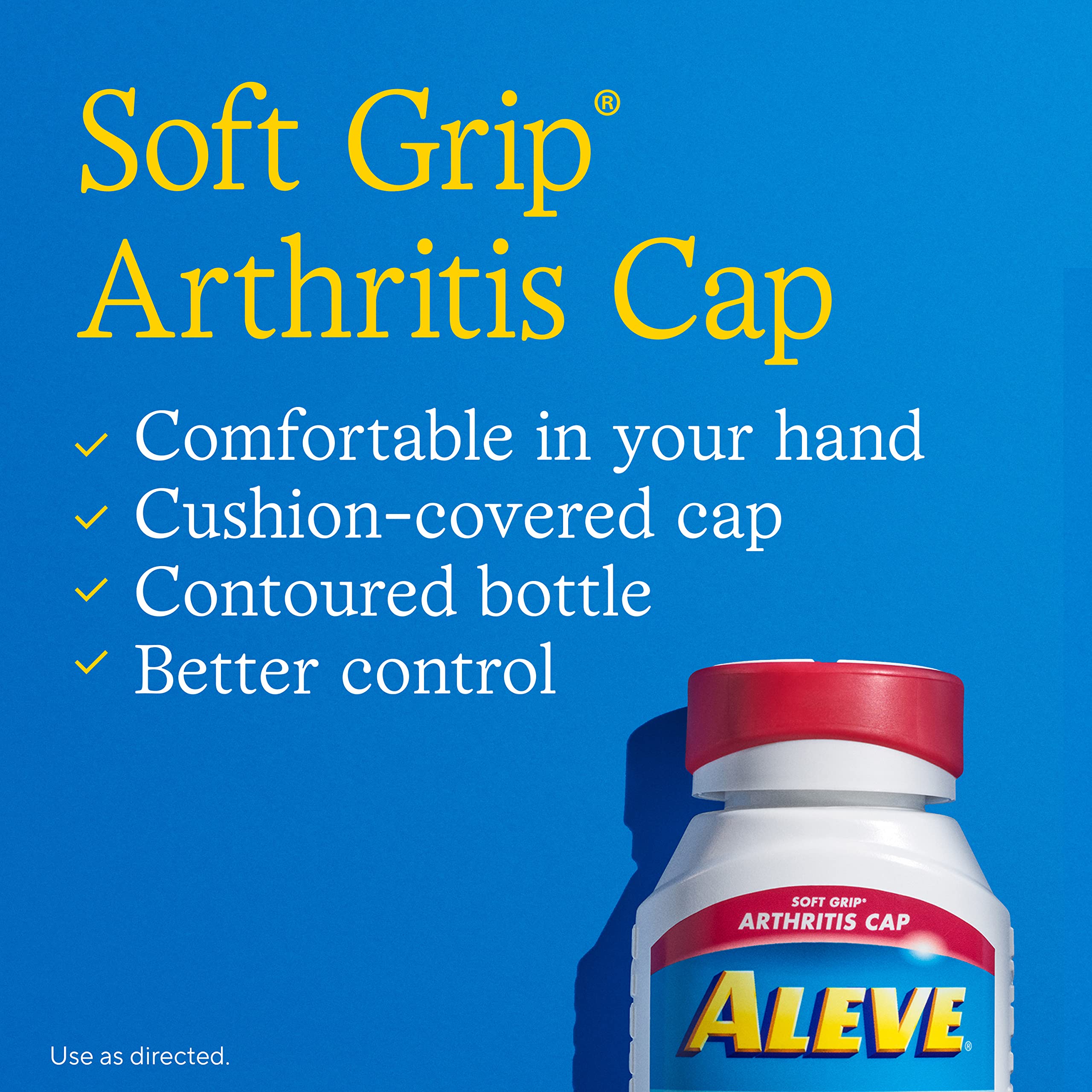 Bayer Aleve pain relief medicine facts label showing ingredients and instructions