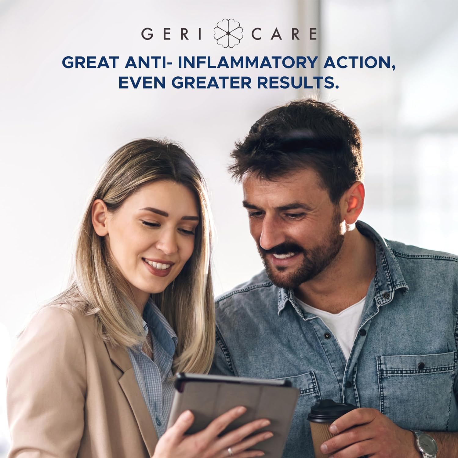 GeriCare Naproxen Sodium anti inflammatory and fever reducer packaging details