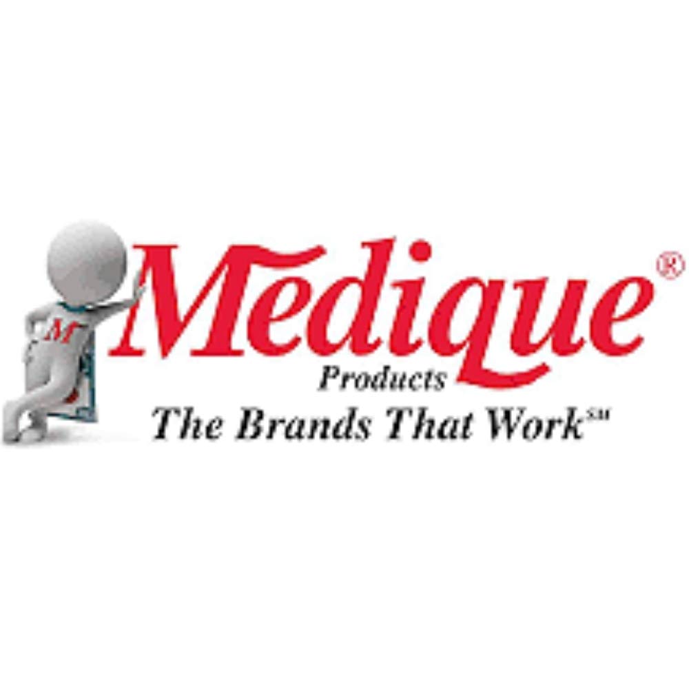 Medique Mediproxen family first aid kit size packaging side view with instructions