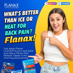 USA imported Flanax over the counter NSAID tablets for muscle and joint pain support.