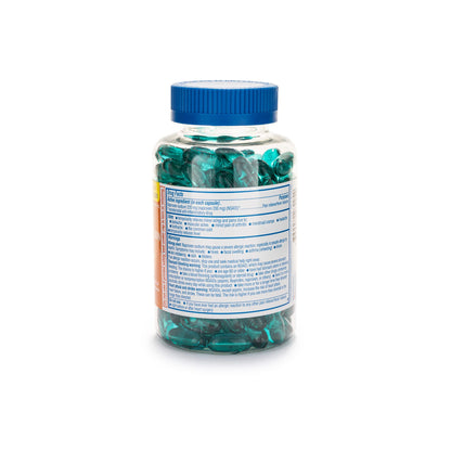 Back label of A+Health NSAID pain reliever detailing adult usage directions