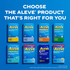 Aleve bayer naproxen sodium NSAID tablets usage directions side