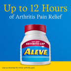 Aleve PM nighttime pain relief and sleep aid packaging showing active ingredients