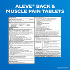 Aleve premium American imported pain relief medicine bottle for adults