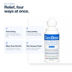 CryoDerm fast acting pain relief roll on for muscle strain