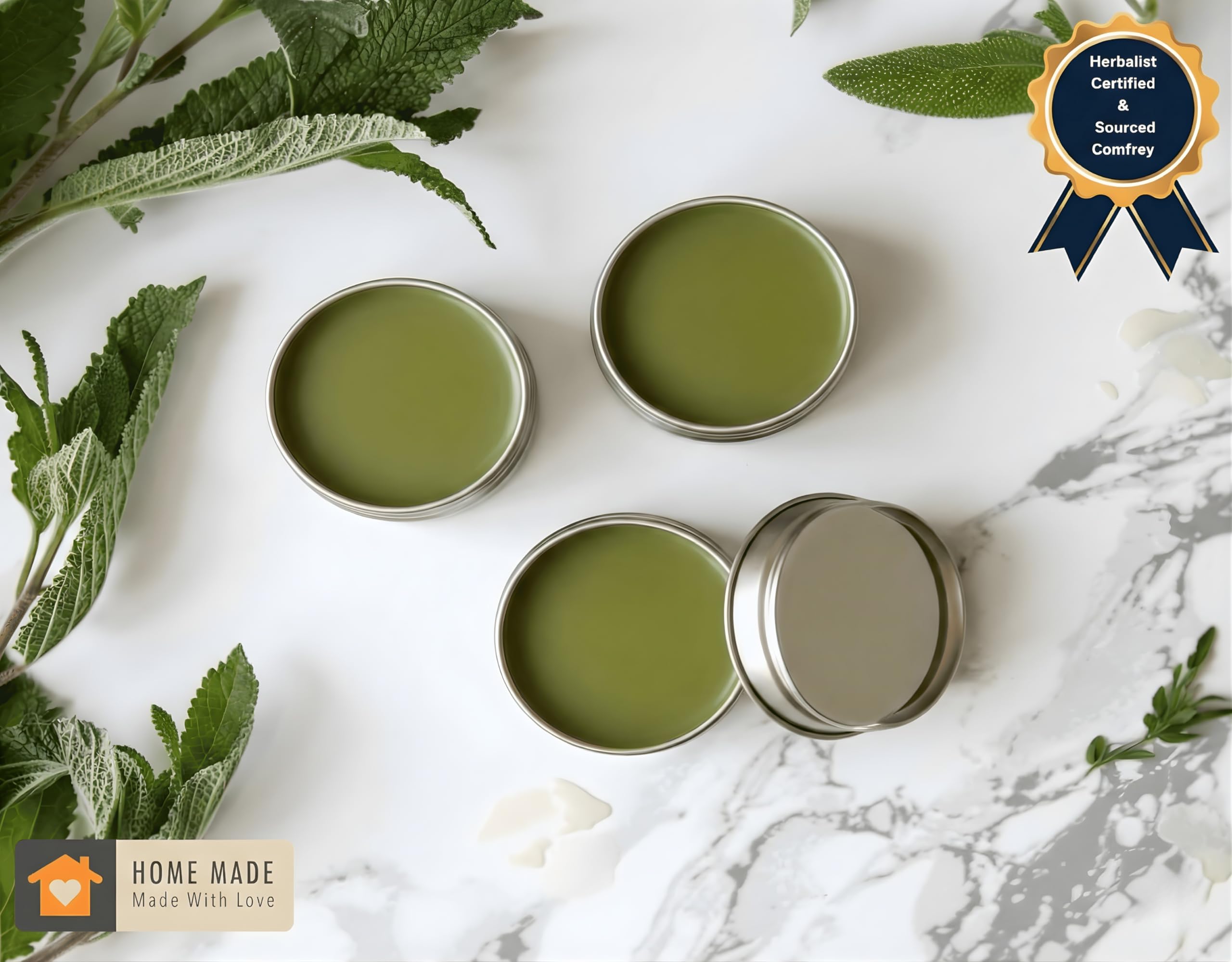 Wild Castle herbal salve for joints knees skin and tattoo aftercare recovery balm