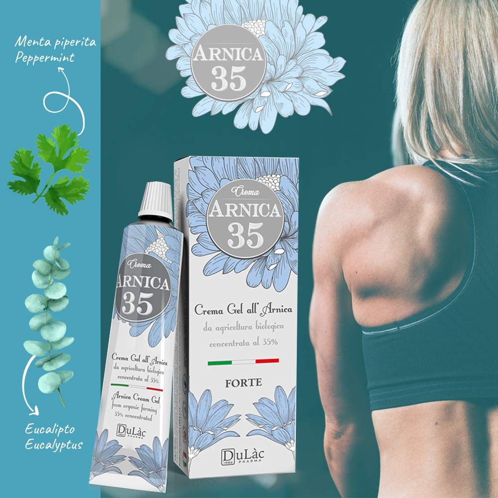 Dermatologically tested fast acting arnica gel cream for sensitive skin