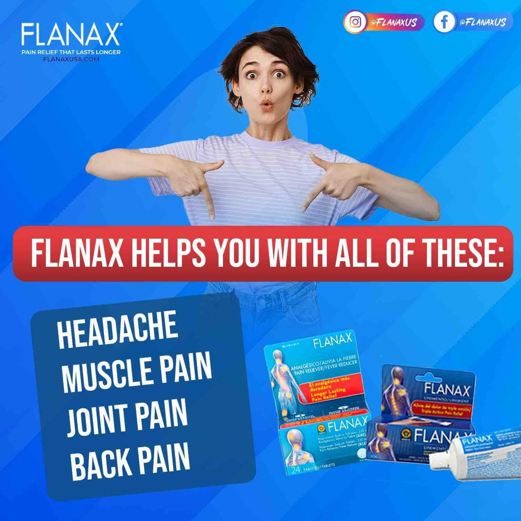 Flanax deep penetrating liniment formula for athletic strain and inflammation relief