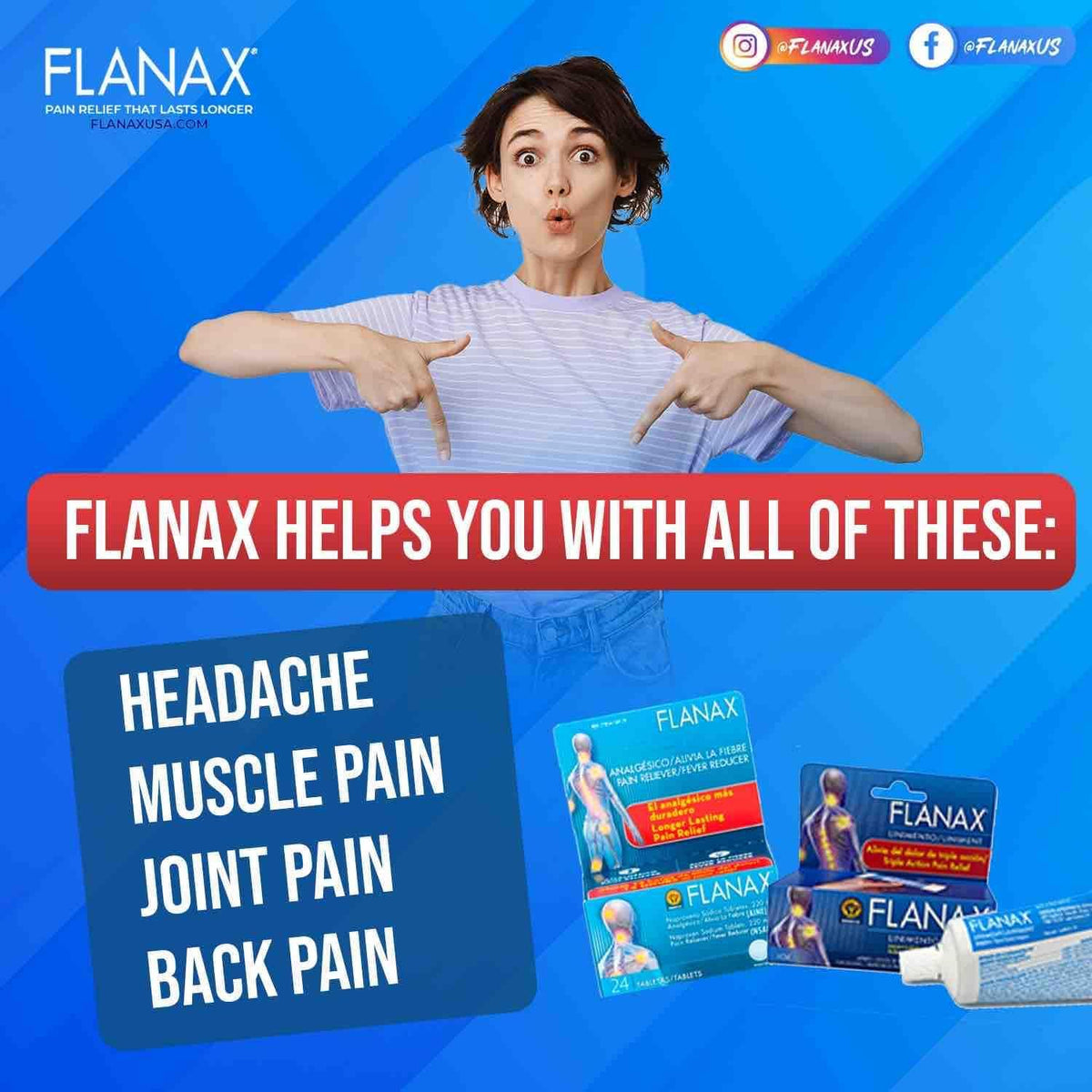 Flanax deep penetrating liniment formula for athletic strain and inflammation relief