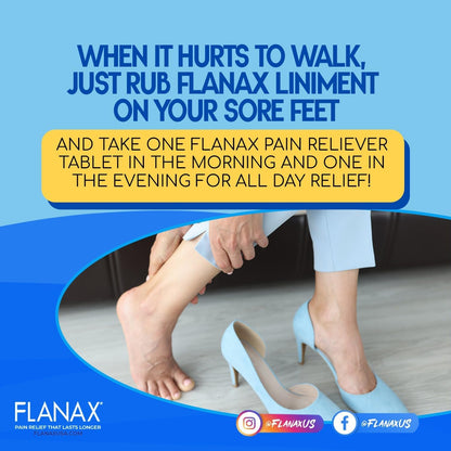 Flanax counterirritant ointment tube designed for long lasting joint comfort