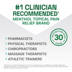 Biofreeze Colorless Menthol Gel 32 Fluid Ounce topical analgesic for muscle pain