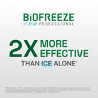 Authentic USA imported Biofreeze Professional topical gel product packaging label details