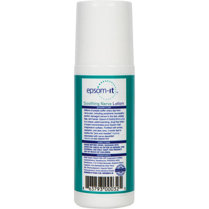 Epsom-It topical magnesium sulfate cream for muscle relaxation and nerve discomfort