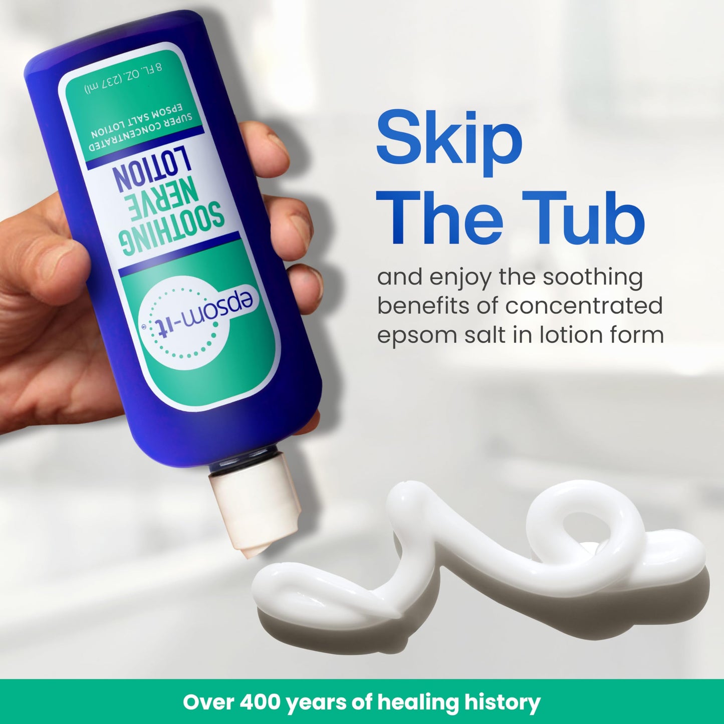 Epsom-It super concentrated twenty five percent magnesium sulfate bottle container