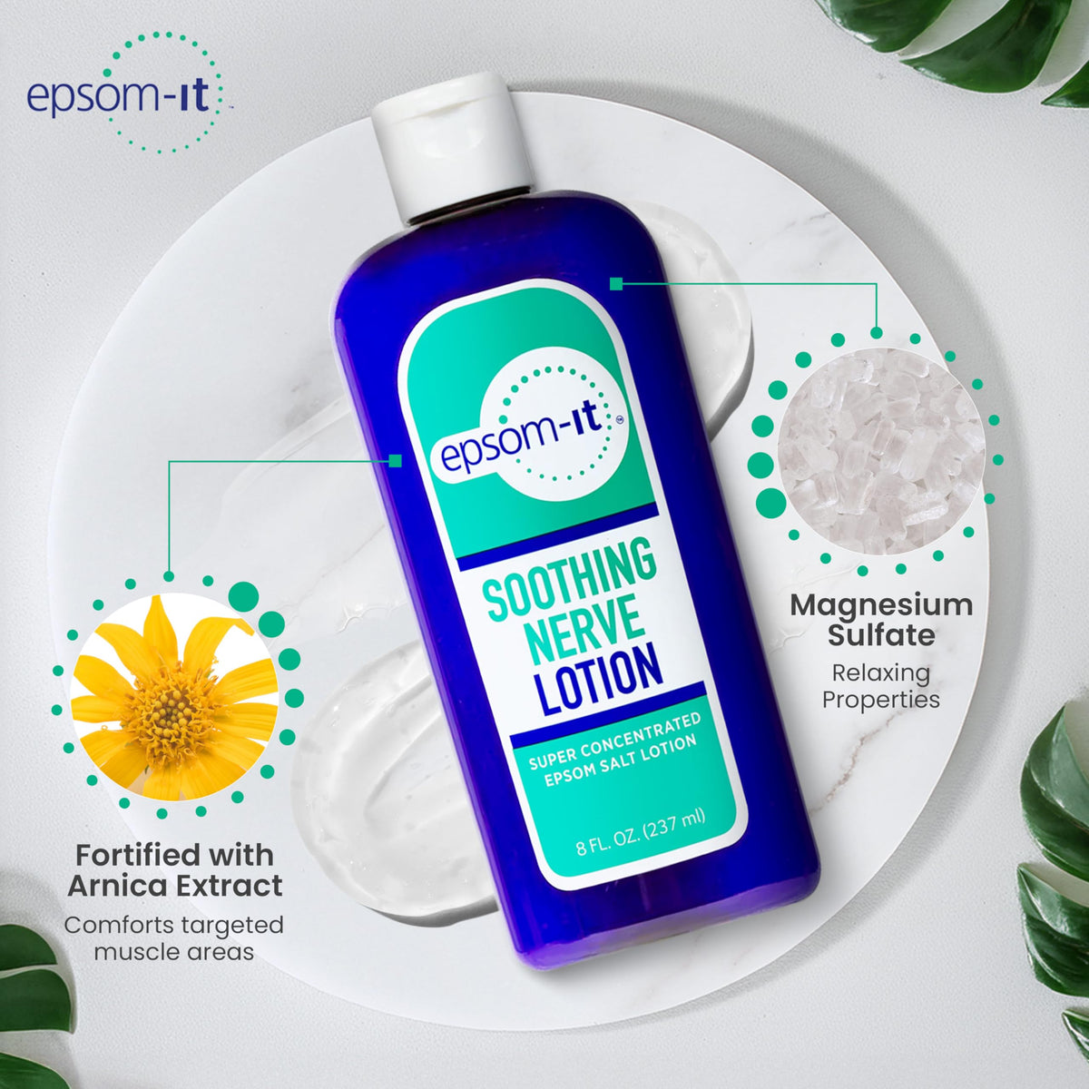 Drug free topical nerve lotion for pins and needles sensation in knees