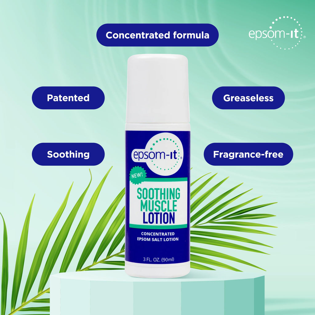 Epsom-It concentrated pain relief roll on for legs knees and feet
