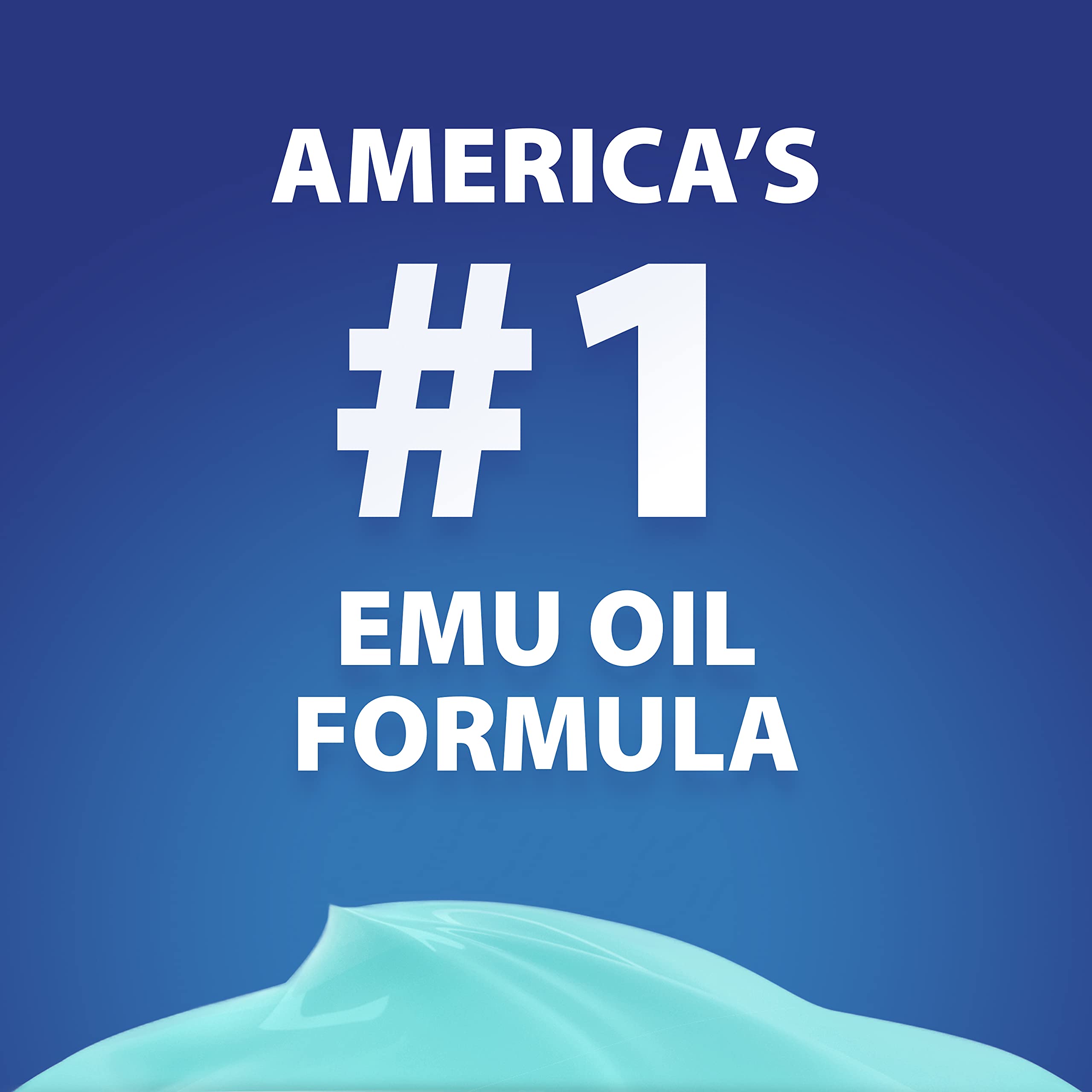 Blue-Emu 4 Ounce packaging highlighting emu oil and aloe vera ingredients