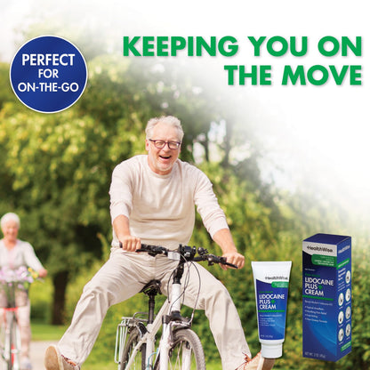 Three ounce tube of premium healthwise joint pain relief solution.