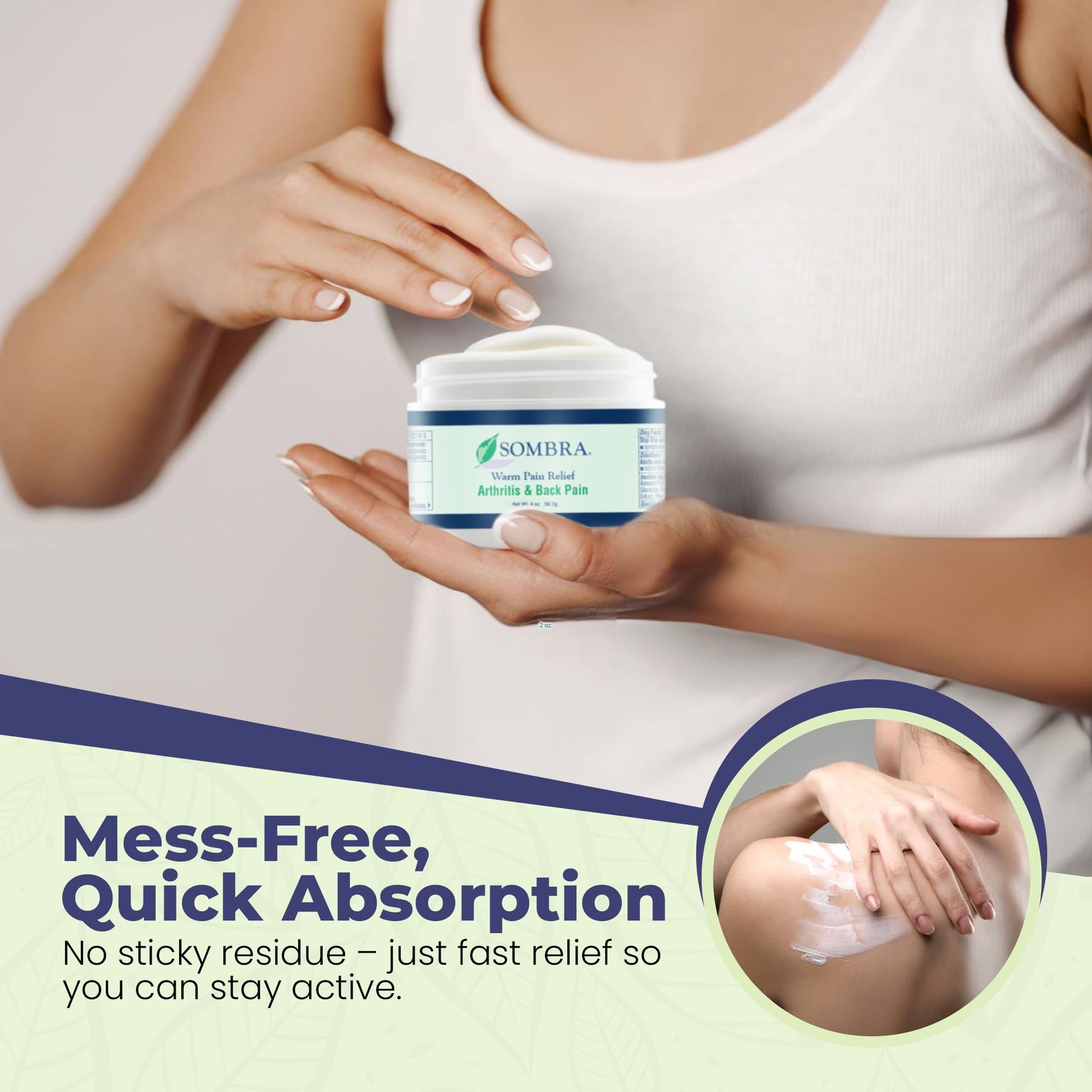 Sombra warm therapy non greasy topical ointment text and safety guidelines