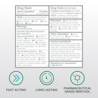 Biofreeze Professional pack of three roll on bottles for daily pain management