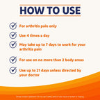 USA imported Voltaren arthritis gel package displaying the genuine formulation details for targeted relief.