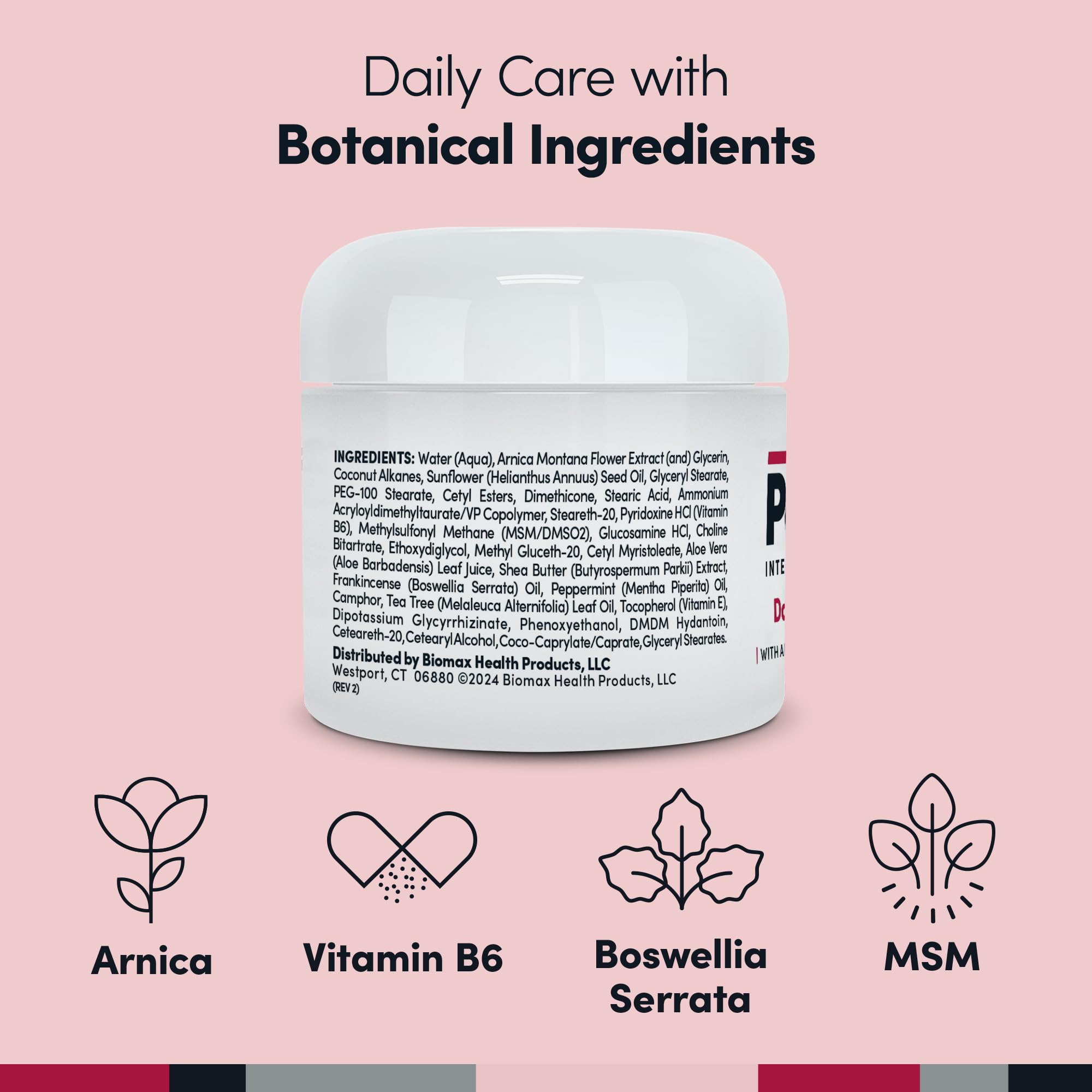 Penetrex intensive concentrate cream texture showing lightweight consistency