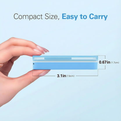 DEPAD pink tablet cutter safety guard mechanism protecting fingers