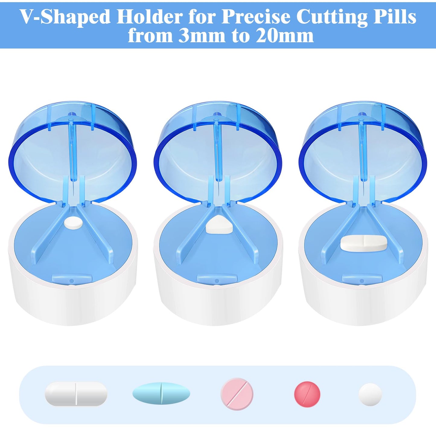 Fullicon multifunctional health accessory with included small cleaning brush removing medicine residue.