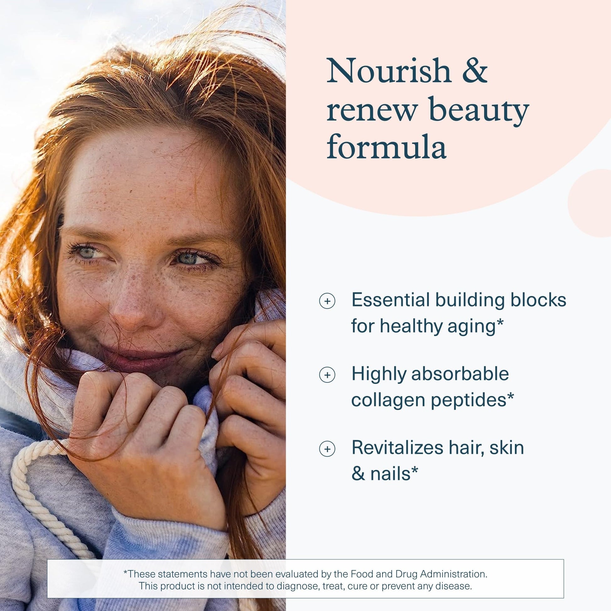 Side view of Youtheory 6000mg collagen supplement emphasizing the 290 tablets quantity label.