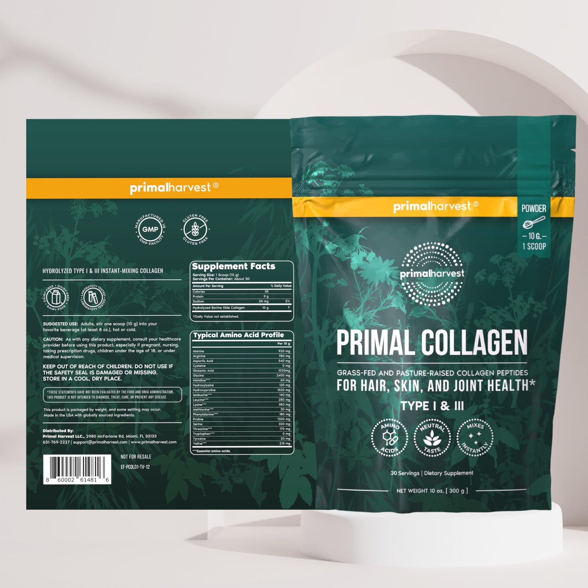 Solugel technology dissolving demonstration showing clump-free unflavored protein powder in a clear glass of water