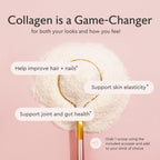 Alaya Multi Collagen 13.55 ounce packaging showing types 1 2 3 5 and 10 protein sources