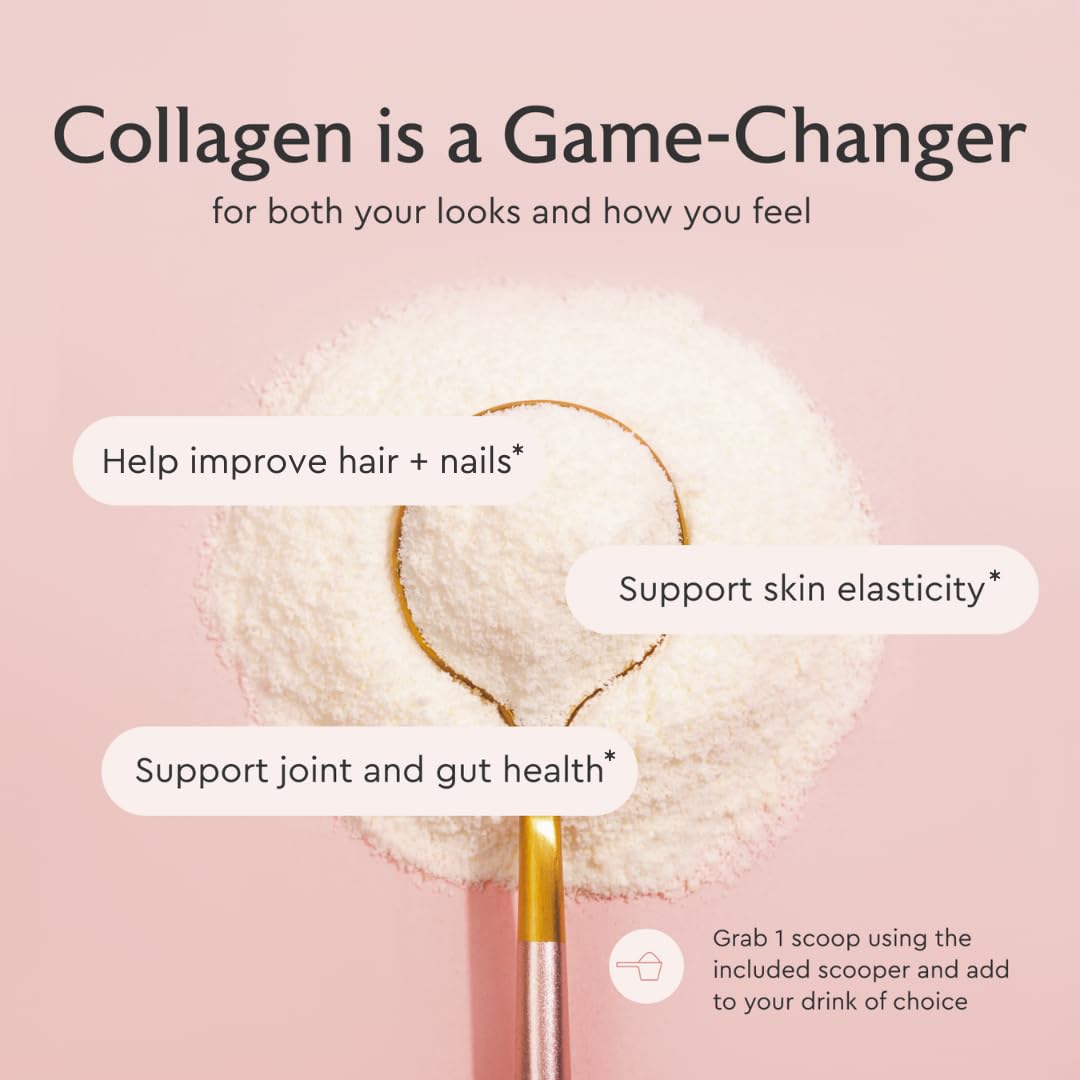 Alaya Multi Collagen 13.55 ounce packaging showing types 1 2 3 5 and 10 protein sources