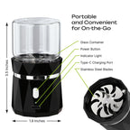 InsurMedic portable pill grinder being packed for travel and caregiving needs