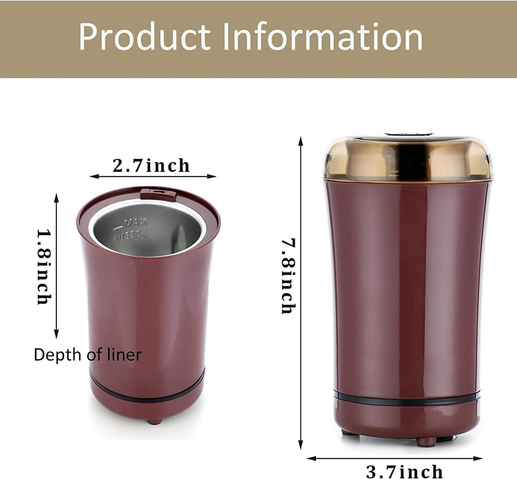 Purple GOUBIANCEN premium household tablet grinder packaging display