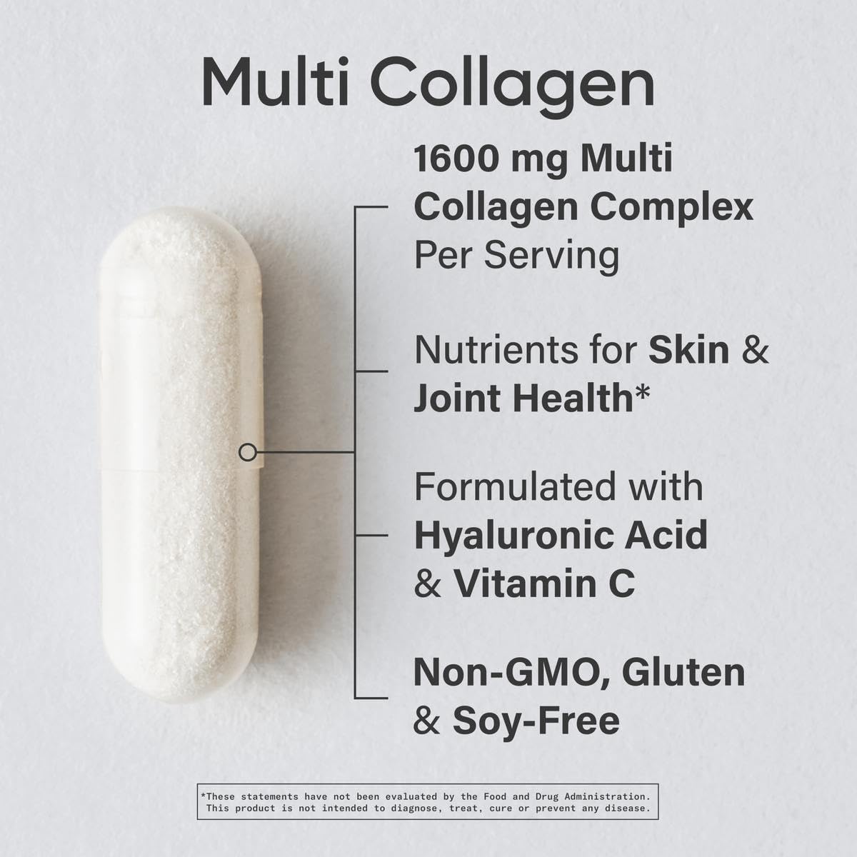 Sports Research Multi Collagen dietary supplement packaging showing hydrolyzed peptide ingredients label.